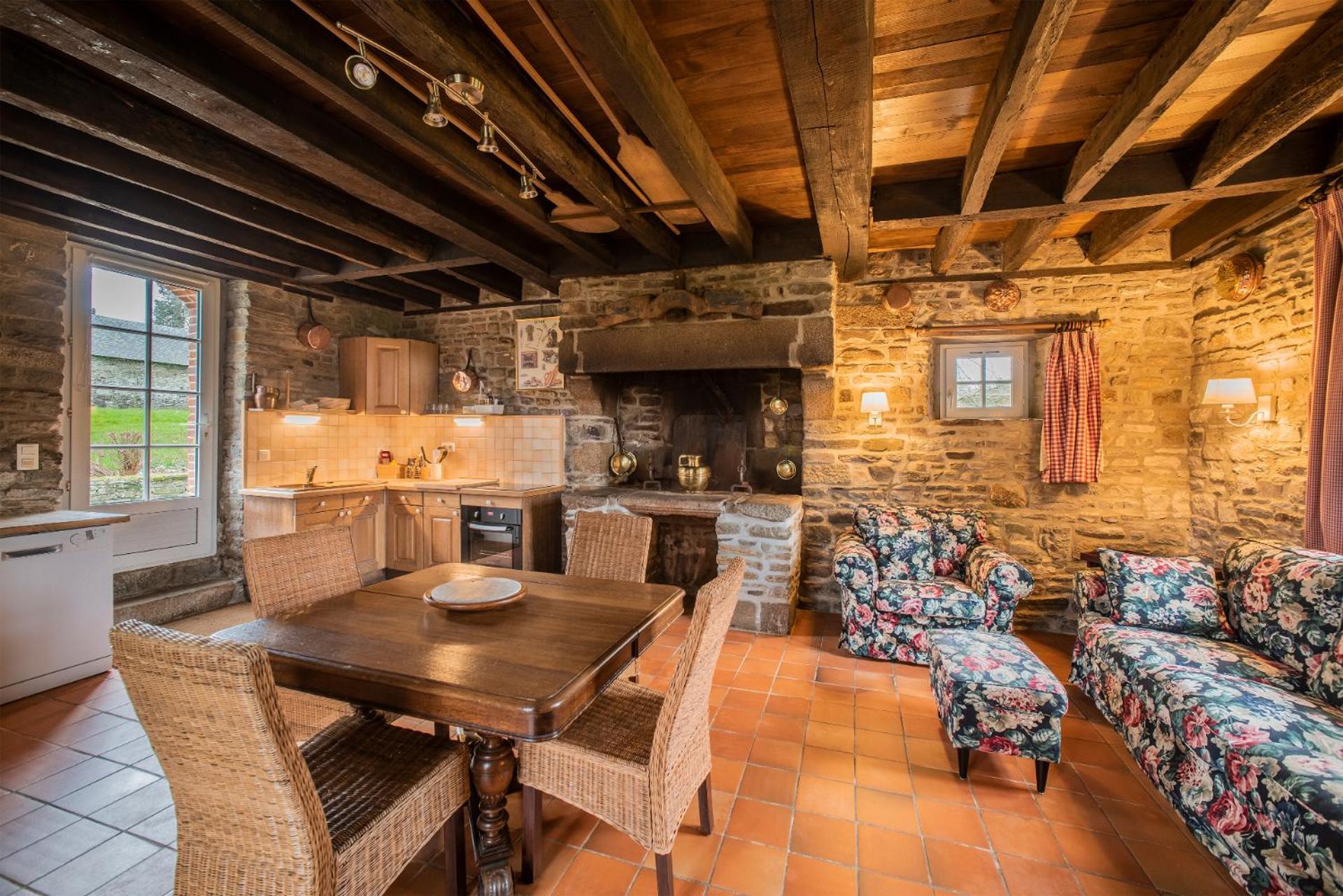 Holiday Home Chateau De Bouceel Mont Saint Michel Vergoncey Bilik gambar